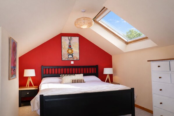 3 bedrooms, iron/ironing board, travel cot, WiFi