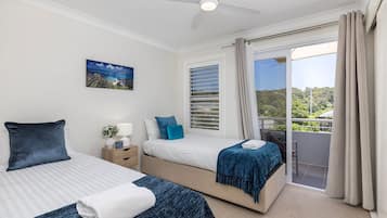 3 bedrooms, iron/ironing board, travel cot, WiFi