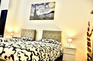 2 Schlafzimmer, Bügeleisen/Bügelbrett, Reisekinderbett, kostenloses WLAN