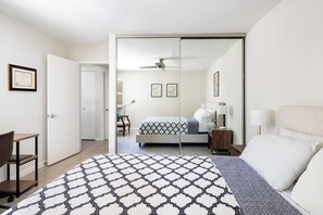 2 habitaciones, tabla de planchar con plancha y wifi gratis