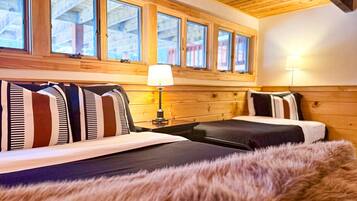 Iron/ironing board, travel crib, free WiFi, bed sheets