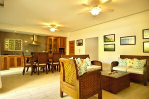 Family Apartment | Living area - SamanResidence-Cozy 2BR-3BDS-6PAX (Las Terrenas)