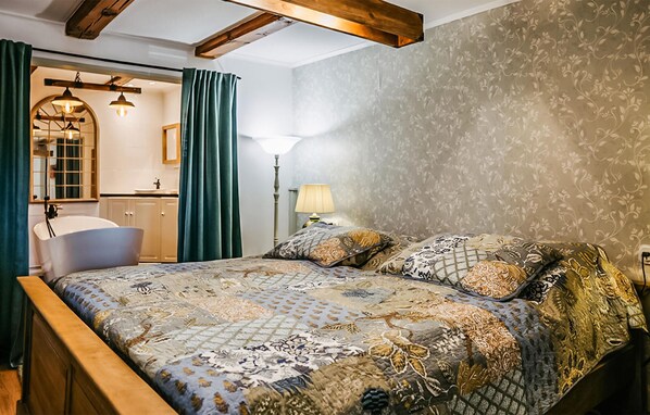1 chambre, accès au Wi-Fi (inclus), literie fournie