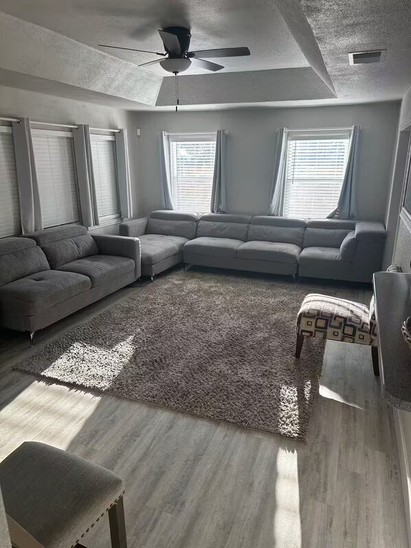 Smart TV, video games, table football, books