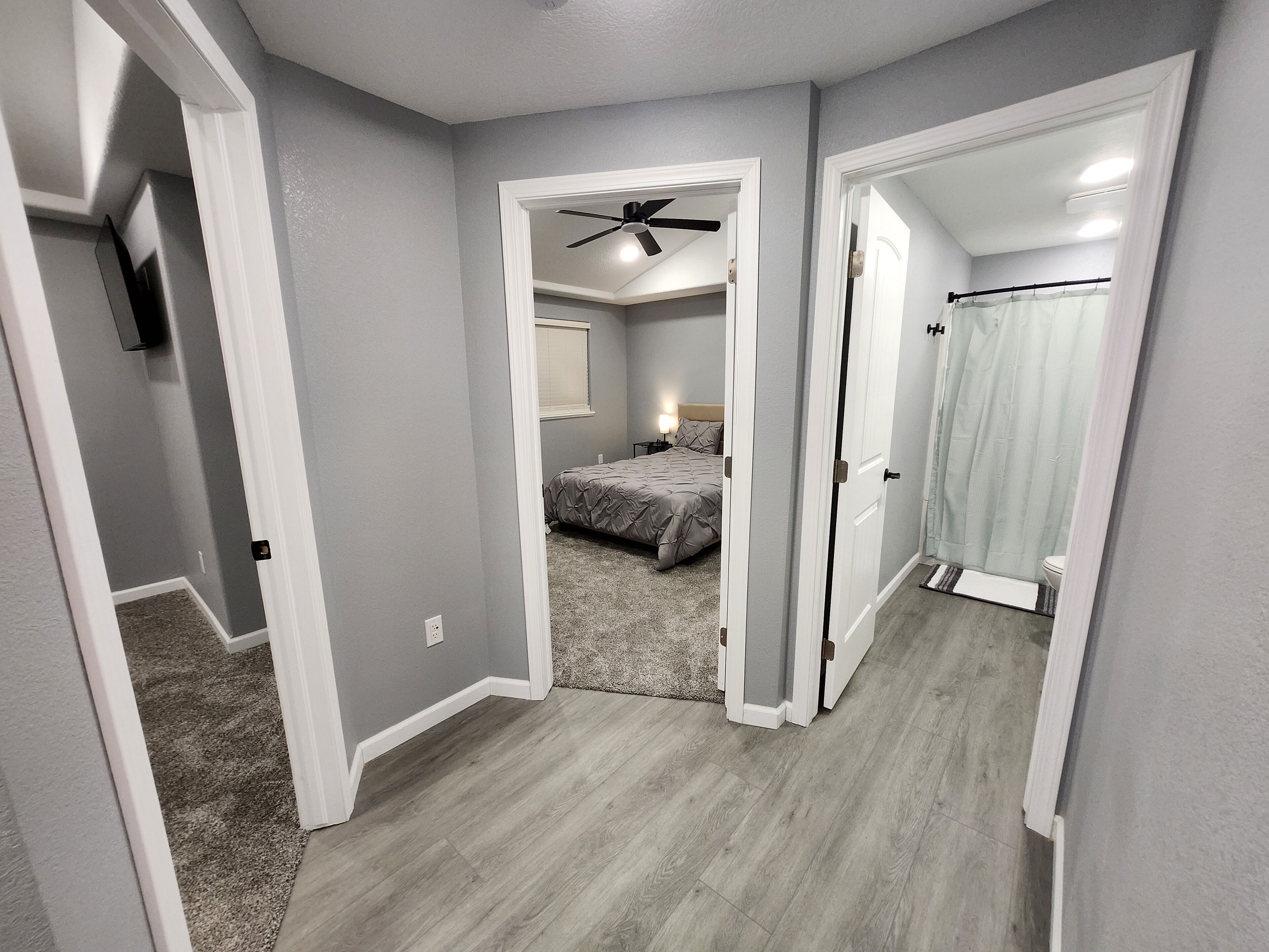 2 soverom, strykejern/-brett, wi-fi og sengetøy