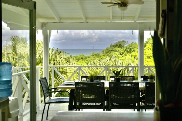 Villa Valentine Seaview Family Cozy Wifi - Las Terrenas