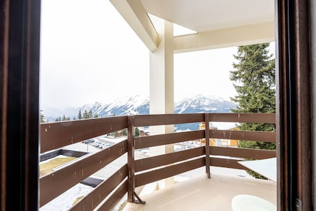 Property grounds. Studio "Les Bouquetins A" with Balcony and Valley View (South Facing)