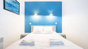 2 sovrum, strykjärn/strykbräda, gratis wi-fi och sängkläder