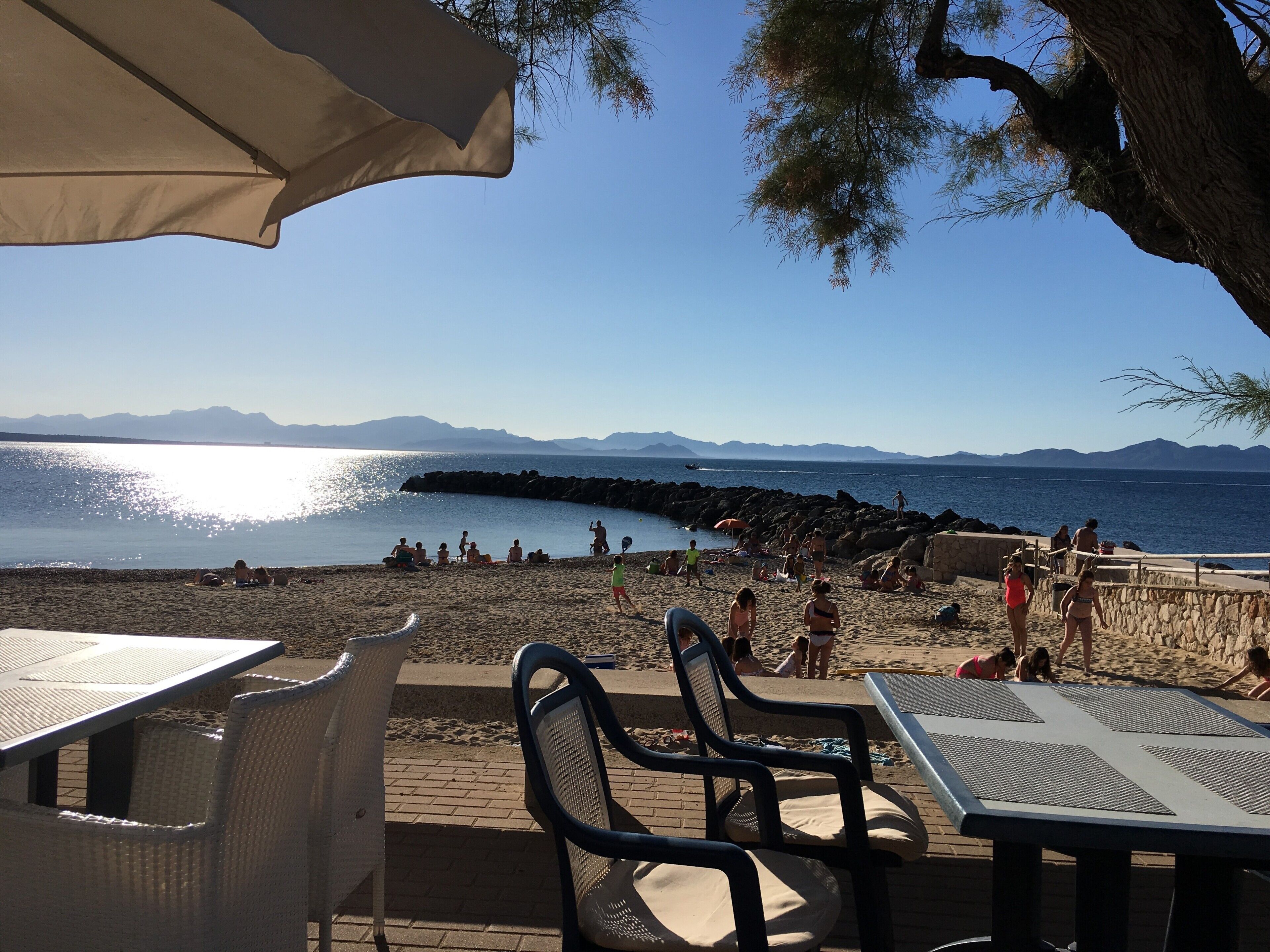 Accommodatie ligt op het strand