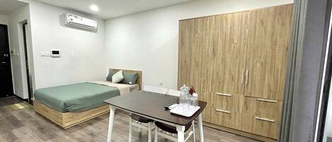 อพาร์ทเมนท์, 1 ห้องนอน | 1 ห้องนอน, โต๊ะทำงาน, เตารีด/โต๊ะรีดผ้า, Wi-Fi ฟรี