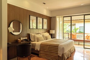 Roba de llit d'alta qualitat, minibar i caixa forta a l'habitació 