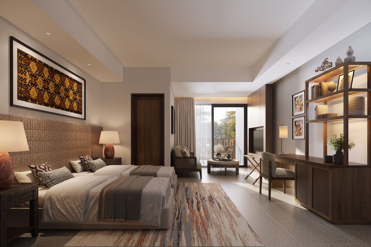 1 bedroom, premium bedding, minibar, in-room safe