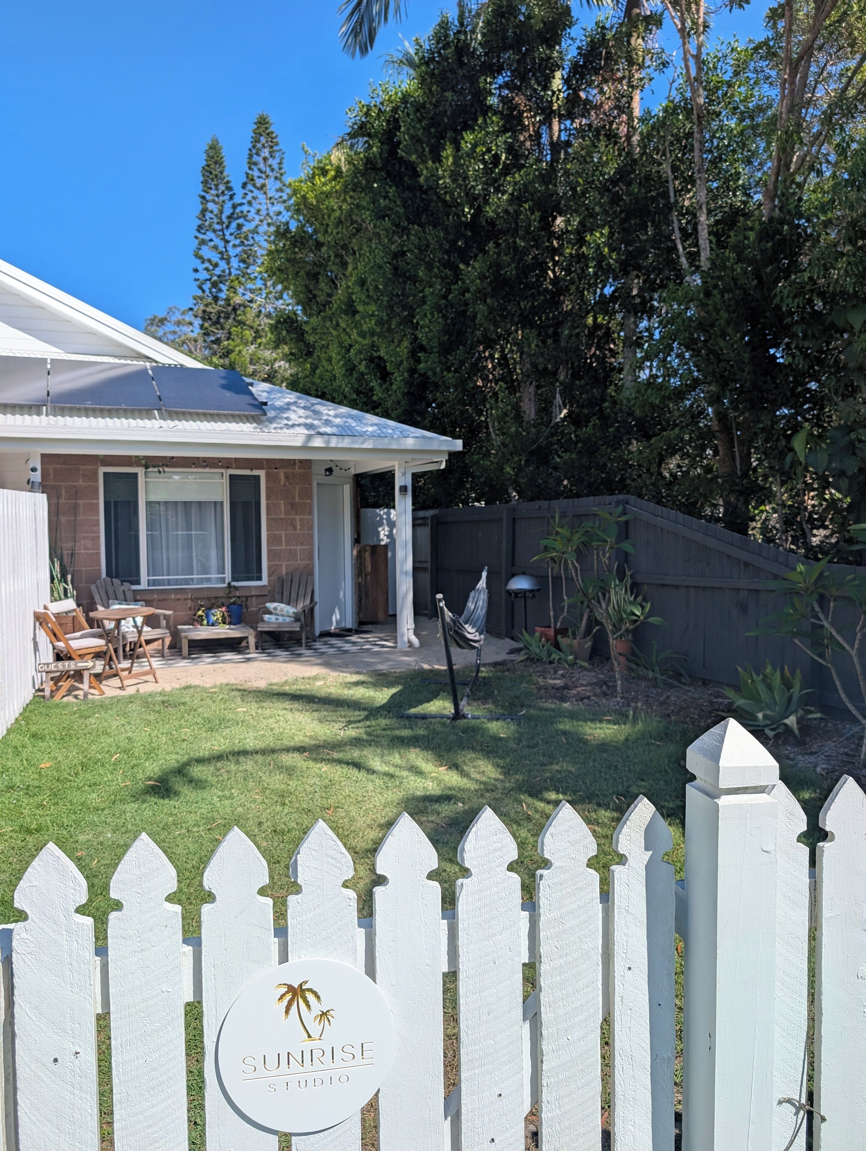 Enceinte de l’hébergement