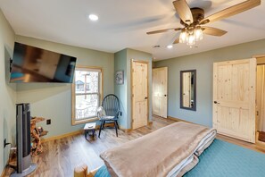 3 habitaciones, acceso a internet y ropa de cama