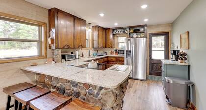 Near Blue Mountain Lake & ATV Trails: Cabin Escape