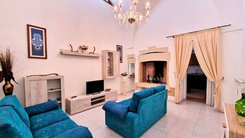 Appartement, 2 chambres, fumeur, terrasse | Salle de séjour