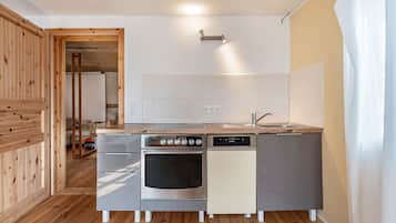 Kühlschrank, Ofen, Herdplatte, Geschirrspüler