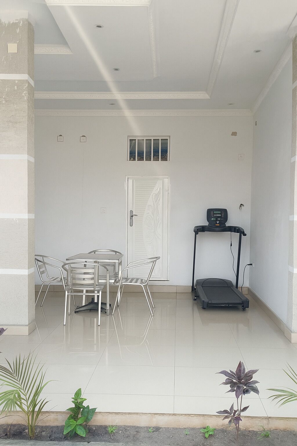 Chambre, 1 chambre, accessible aux personnes à mobilité réduite, patio | Restauration extérieure