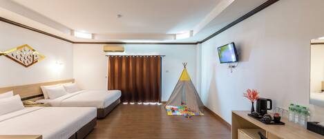 Minibar, in-room safe, desk, blackout curtains