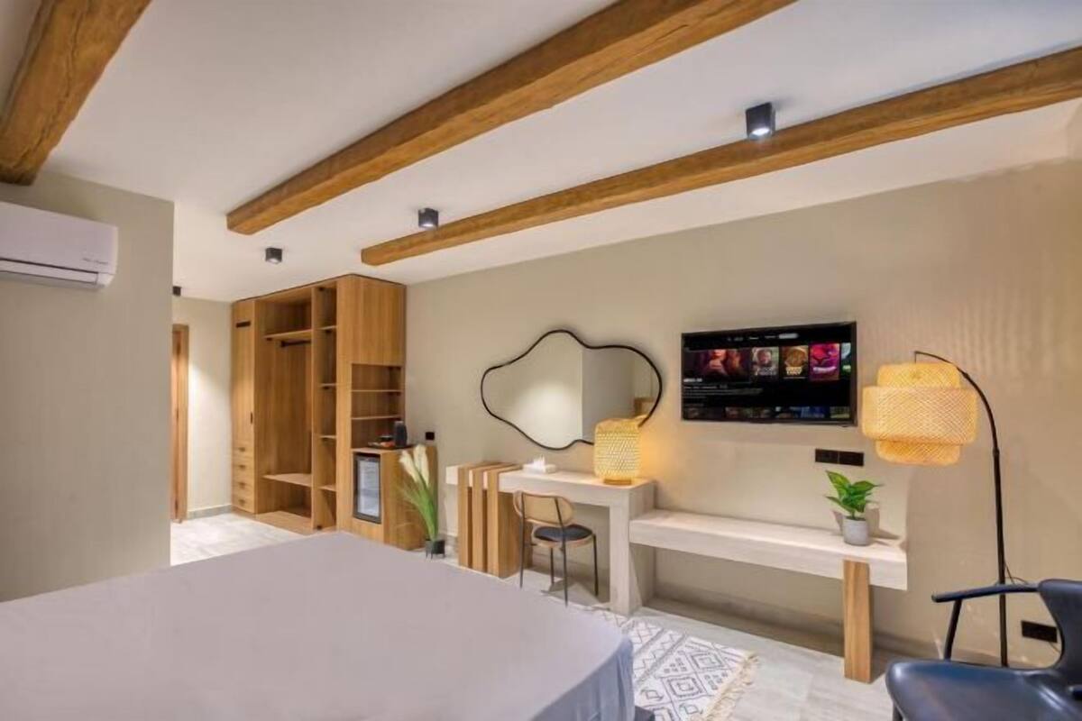 In-room safe, soundproofing, iron/ironing board (on request), free WiFi