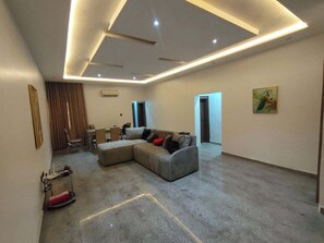 Junior Apartment, Balcony, Beach View | Living area - Heineken Beach House  (Lagos)
