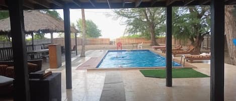 Piscina a l'aire lliure