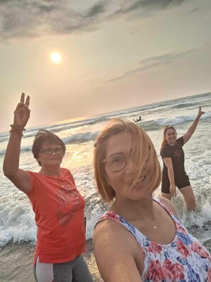ห้องพัก, 1 ห้องนอน, สูบบุหรี่ได้, ระเบียง | ชายหาด