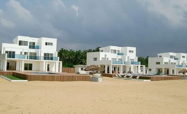 Fassade der Unterkunft