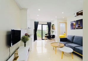 Family Apartment, Balcony, Bay View | Living area - MonHomestay Ha Long-Amazing view balcony (Ha Long)