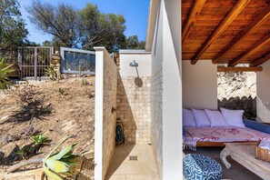 Property grounds - Elegant villa with fabulous rooftop terrace and private pool (Chia)