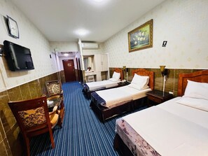 Triple Room, Balcony | In-room safe, blackout drapes, soundproofing, iron/ironing board - London Hotel (Dubai)