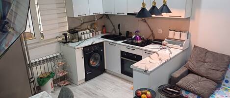 Oven, stovetop, dishwasher