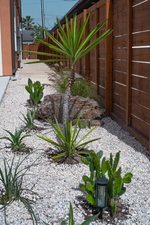 Exterior detail - Cosmic Cactus: Designer Luxury Escape & Amenities (Port Isabel)