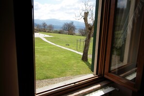 House | View from property - Farmhouse in Poppi With Pool & Valley Views (Poppi)