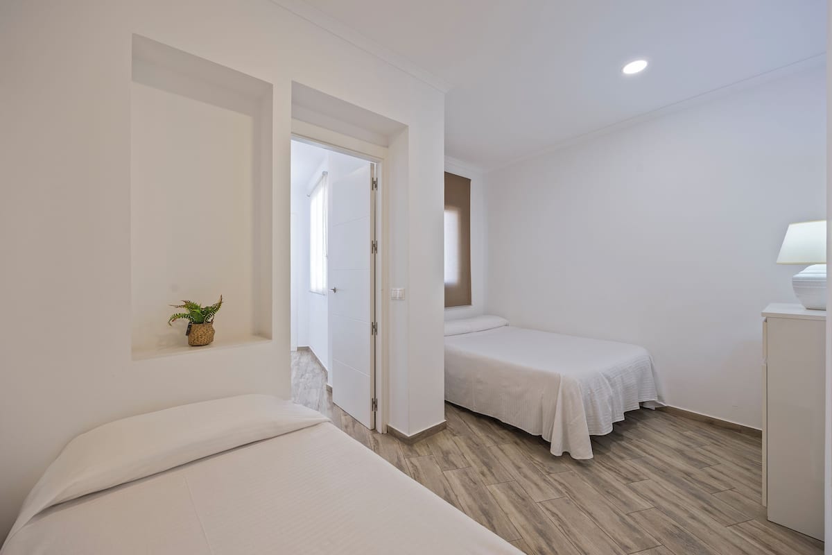 Blackout drapes, iron/ironing board, WiFi (free)