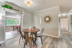 House (3 Bedrooms) | Interior - Foosball Games & Al Fresco Dining: Pensacola Home! (Pensacola)