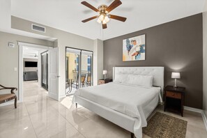 Condo, 1 Bedroom | 1 bedroom, iron/ironing board, free WiFi