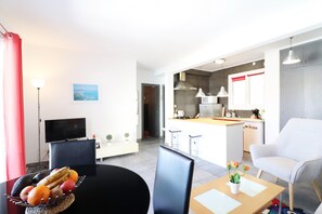 Apartment | Living room - Apartment in Roses With Balcony (Roses)