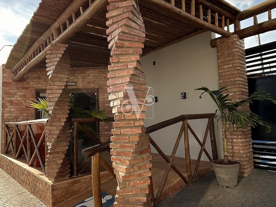 Voorkant van accommodatie