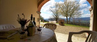 Apartment in Poppi With Shared Pool