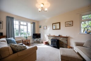 Eldstad och ett bordtennisbord