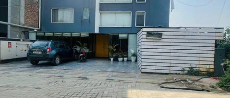 Fassade der Unterkunft