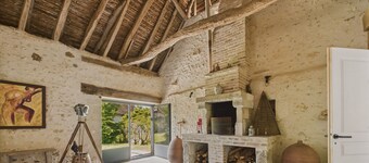 Old farmhouse renovated for 6 into 2 flats