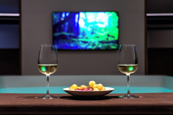 Sauna y tina de hidromasaje