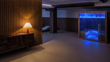 Bastu och bubbelpool