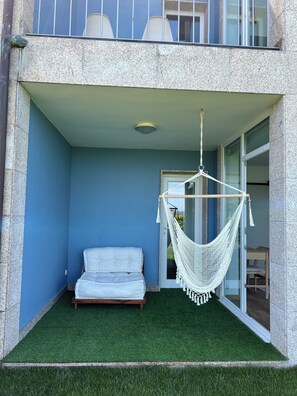 Casa Premium, balcón, vista al mar | Caja de seguridad en la habitación, insonorización y wifi gratis