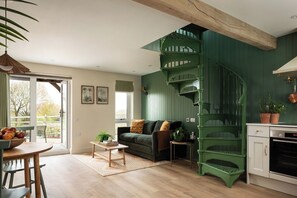 Télévision, cheminée