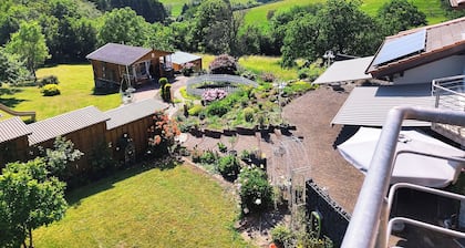 Vacation apartment Heinz, 66903 Gries, near Ohmbachsee and cycle path, great view