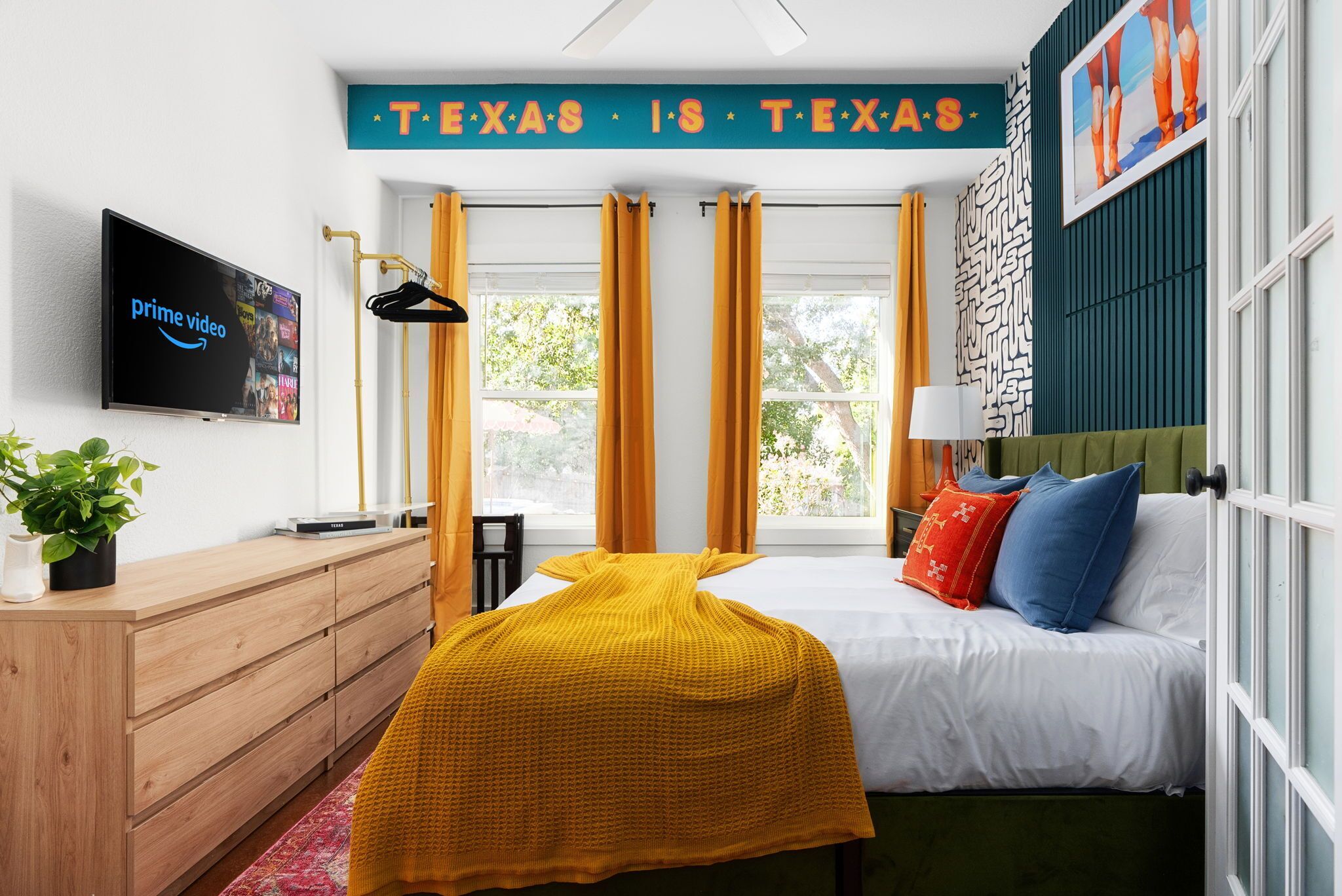 5 makuuhuonetta, työpöytä, silitysrauta/-lauta, ilmainen Wi-Fi