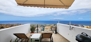 Living area - Casinha Nova - Entire Home With City & Ocean View in Sao Filipe (São Filipe)